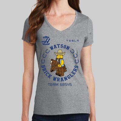 Women's V Neck Tee - Team 68545 Thumbnail