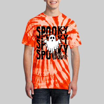 Adult Tie-Dye T-Shirt - Spooky Vibes Thumbnail