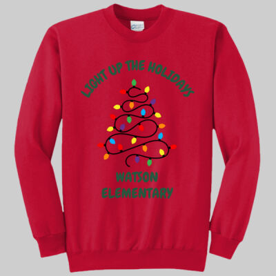 Adult Crewneck - Feliz Navidad - Green Thumbnail