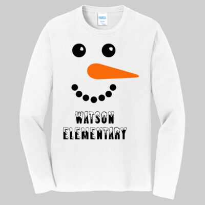 Adult Long Sleeve Shirt - Snowman Thumbnail