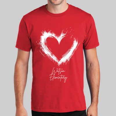 Adult T-Shirt - Valentine's Heart Thumbnail
