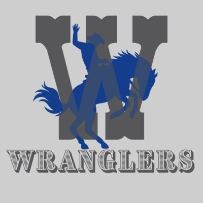 Bucking Wranglers - Grey Thumbnail