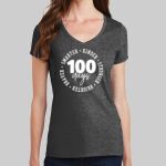 Women's V Neck Tee - Decorated Thumbnail